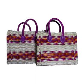 MEZWED, Modern Wicker Bag